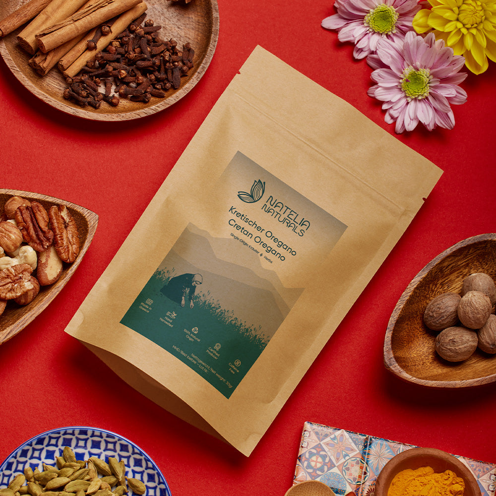 Cretan Oregano – Single Origin Herbs | 30 g in a resealable stand-up pouch