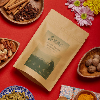 Cretan Thyme – Single Origin Herbs | 30 g in a resealable stand-up pouch