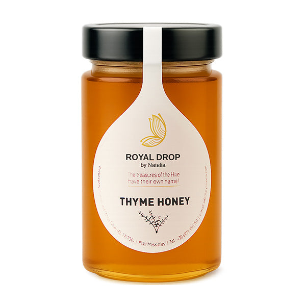 Miel de thym - Un miel aussi aromatique que les histoires racontées par le vent dans les montagnes du Péloponnèse