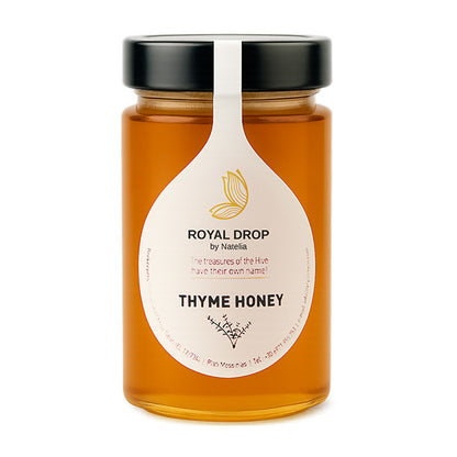 Miel de thym - Un miel aussi aromatique que les histoires racontées par le vent dans les montagnes du Péloponnèse