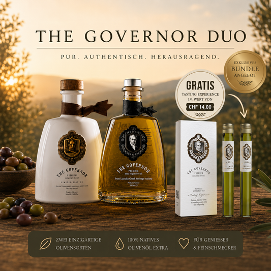THE GOVERNOR POWER DUO + Tasting Experience GRATIS – Premium & Limited Edition aus Korfu