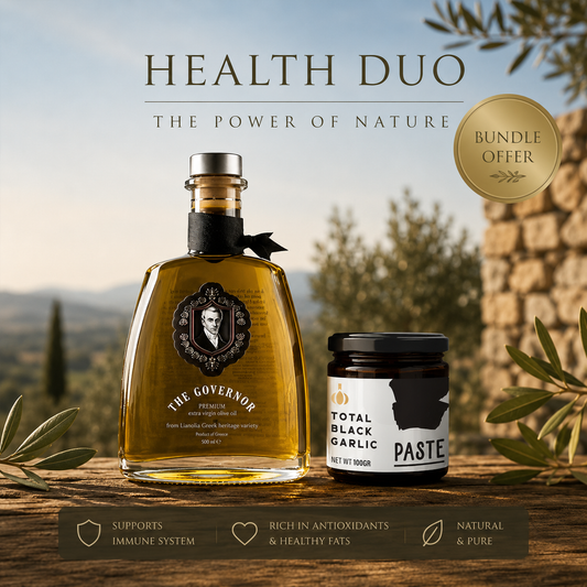 LE DUO BOOSTER – The Governor Premium + Pâte d'ail noir