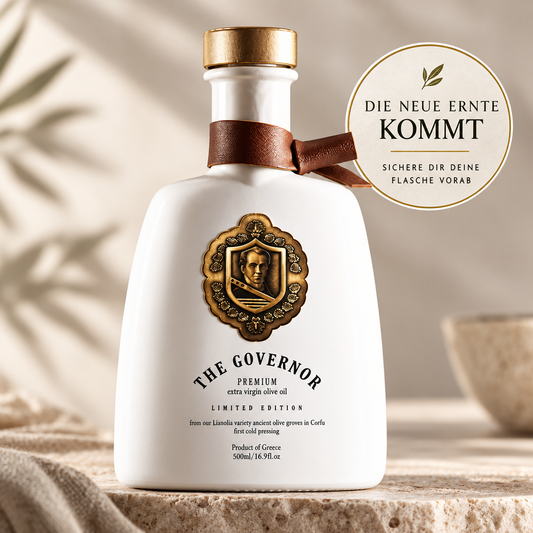 THE GOVERNOR – LIMITED EDITION, Extra natives Olivenöl aus Korfu